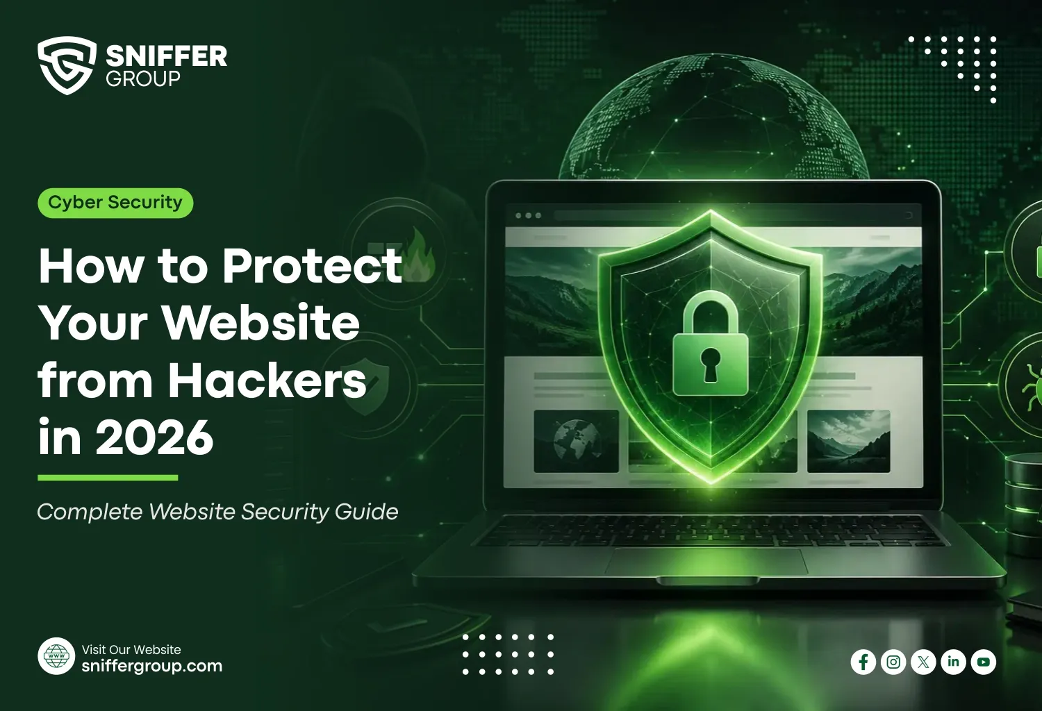 Protect Your Website from Hackers with effective website security measures in 2026