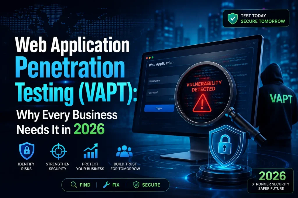 Web Application Penetration Testing (VAPT) for Business Website Security