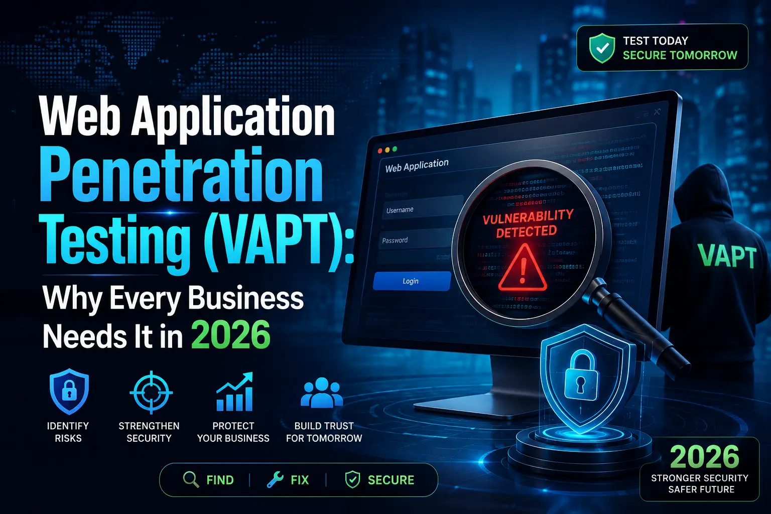 Web Application Penetration Testing (VAPT) for Business Website Security